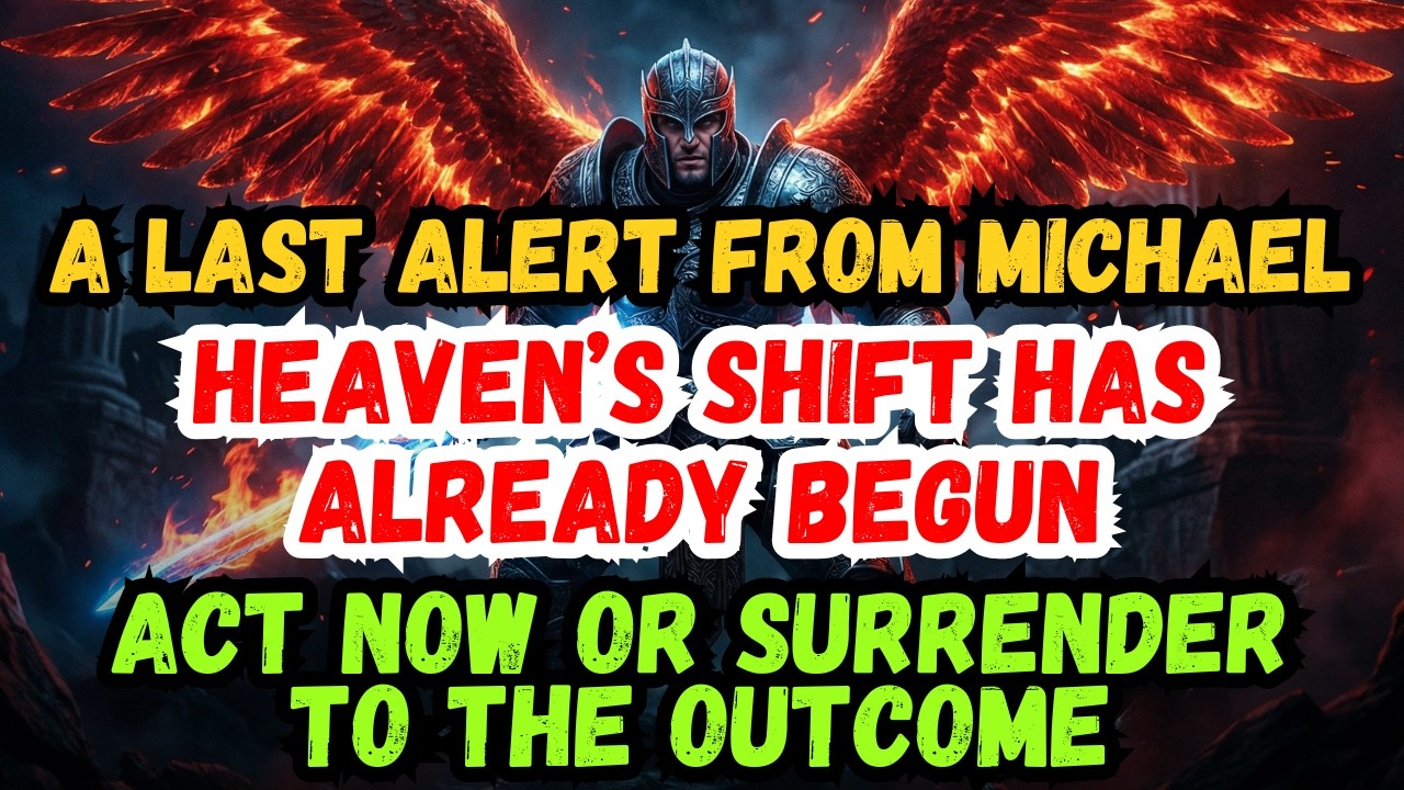 🟢 Archangel Michael delivers a final alert from heaven: A shift is already forming, and God will n..
