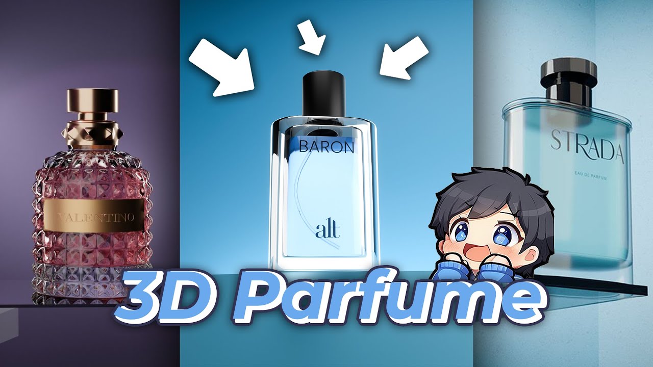 Cara Lengkap Bikin 3d Parfume Super Realistis di Blender