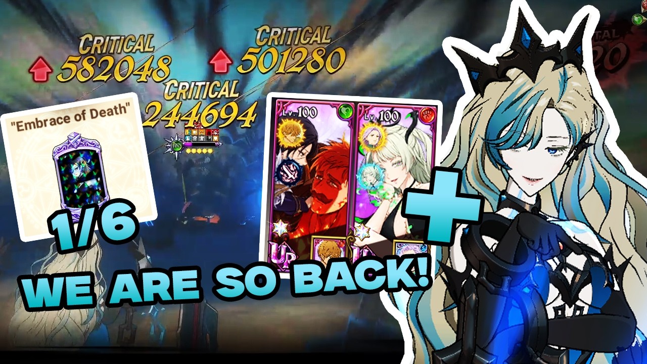 F2P WAIFU SALOS RESTORED MY FAITH IN THE META! 1/6 Nightmare Salos Showcase - 7DS Grand Cross