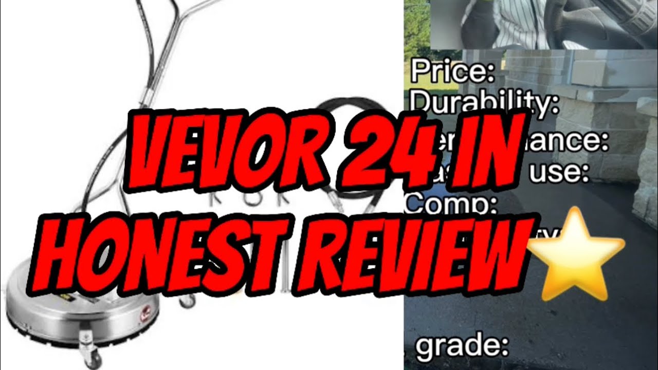 24 Inch VEVOR Surface Cleaner Review -2023