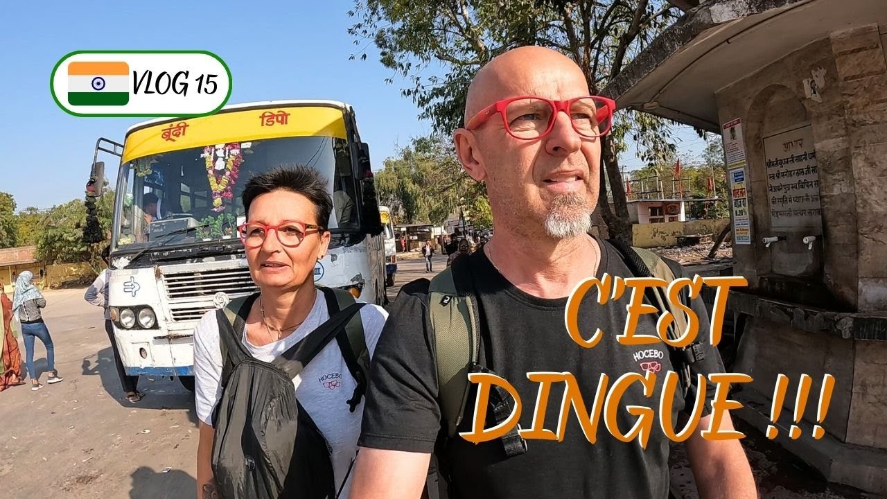 LE BUS LOCAL EN INDE - BUNDI - INDE VLOG 15