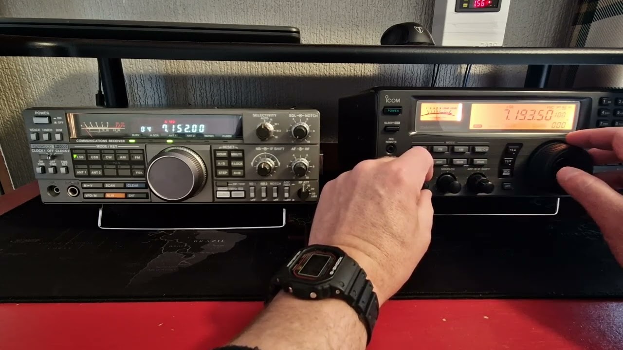 Icom IC-R8500 vs Kenwood R-5000 (Test2)