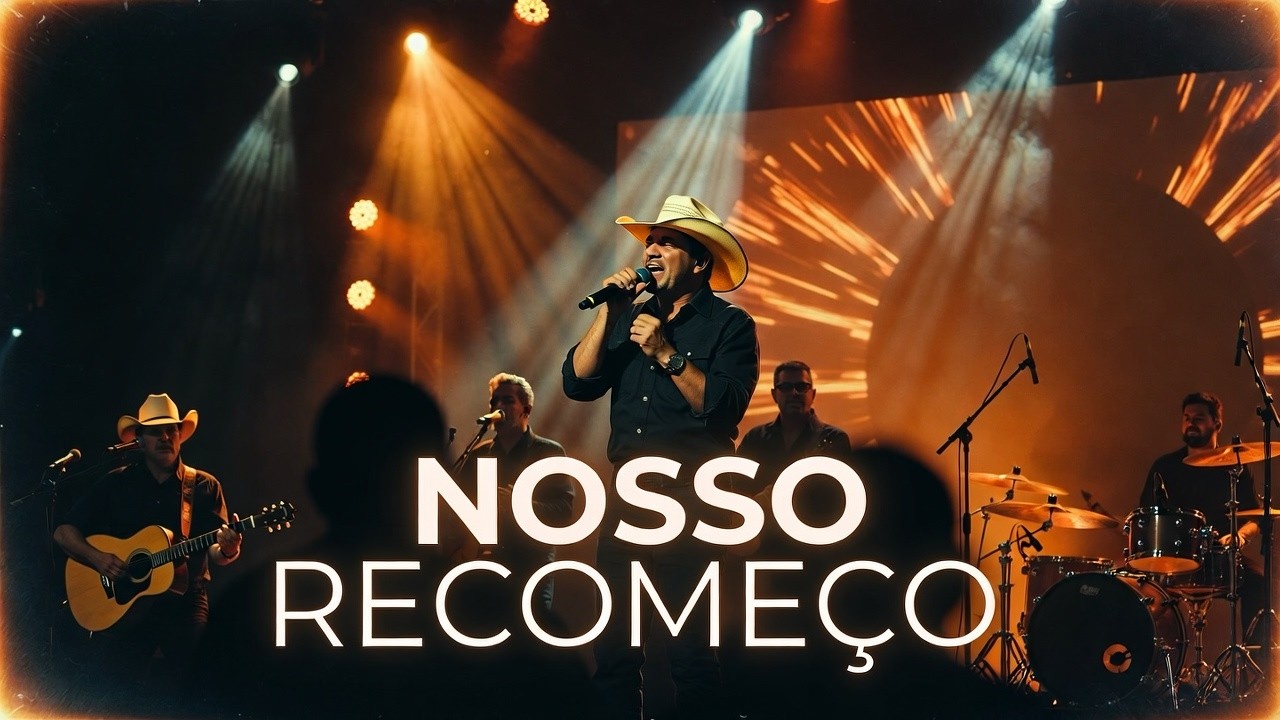 Nova música: Nosso recomeço | Esse é nosso recomeço depois de tanta saudade. | Versão 1 ou Versão 2?