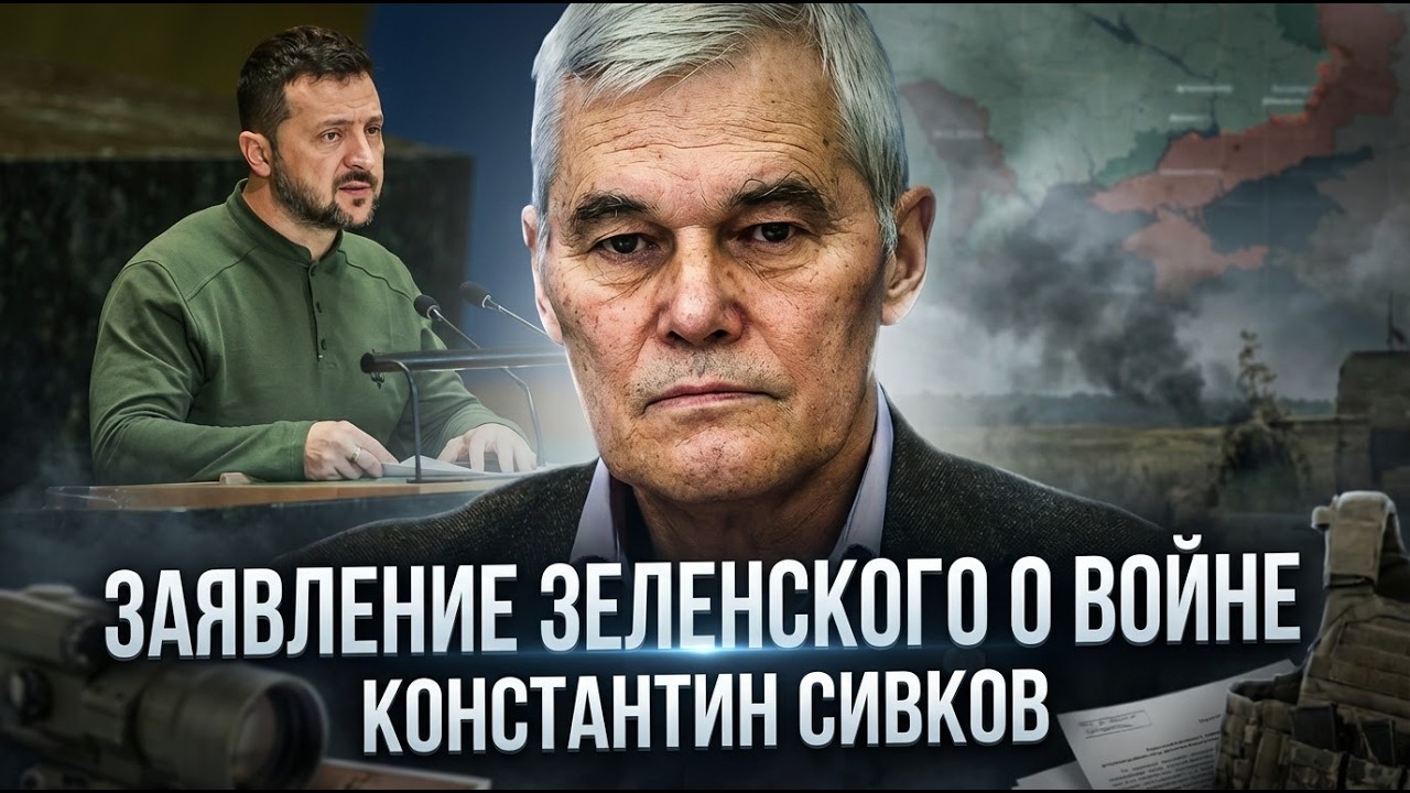 Константин Сивков | Заявление Зеленского о войне