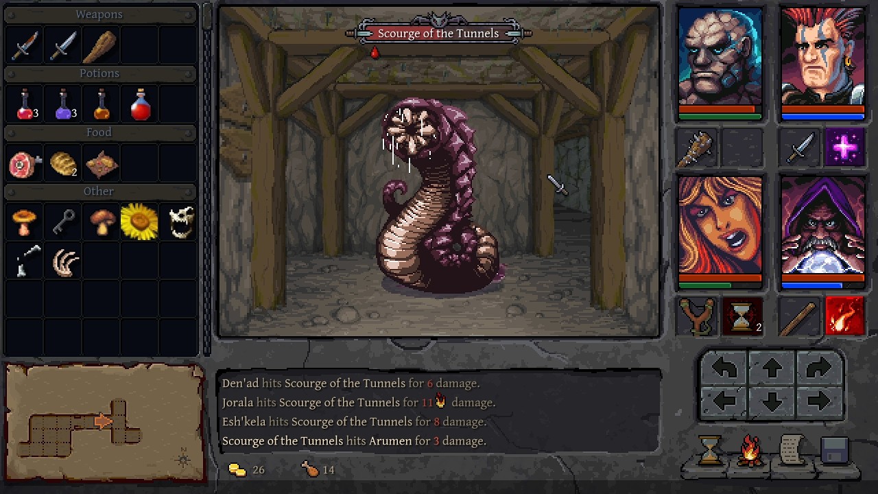 Демоверсия Underkeep — олдскульный Dungeon Crawler по заветам Eye of Beholder