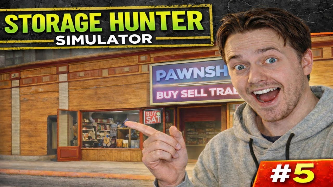 Jeg køber min helt egen Pawn shop! | Storage Hunter Simulator EP5