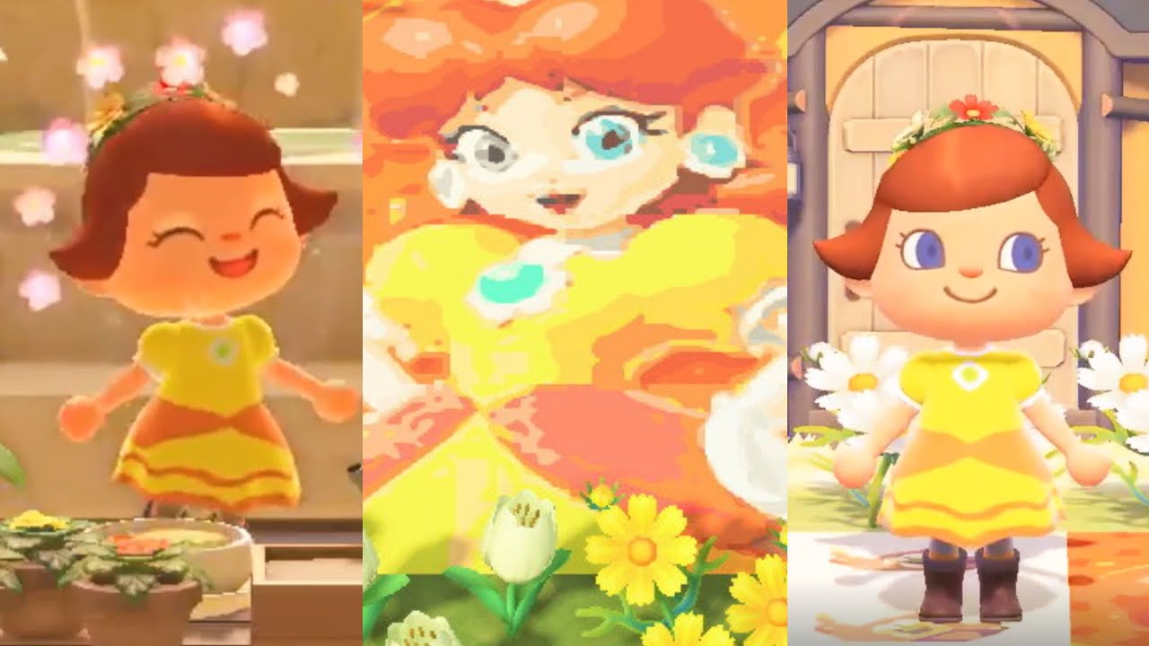 ✿ Princess Daisy in Animal Crossing ✿