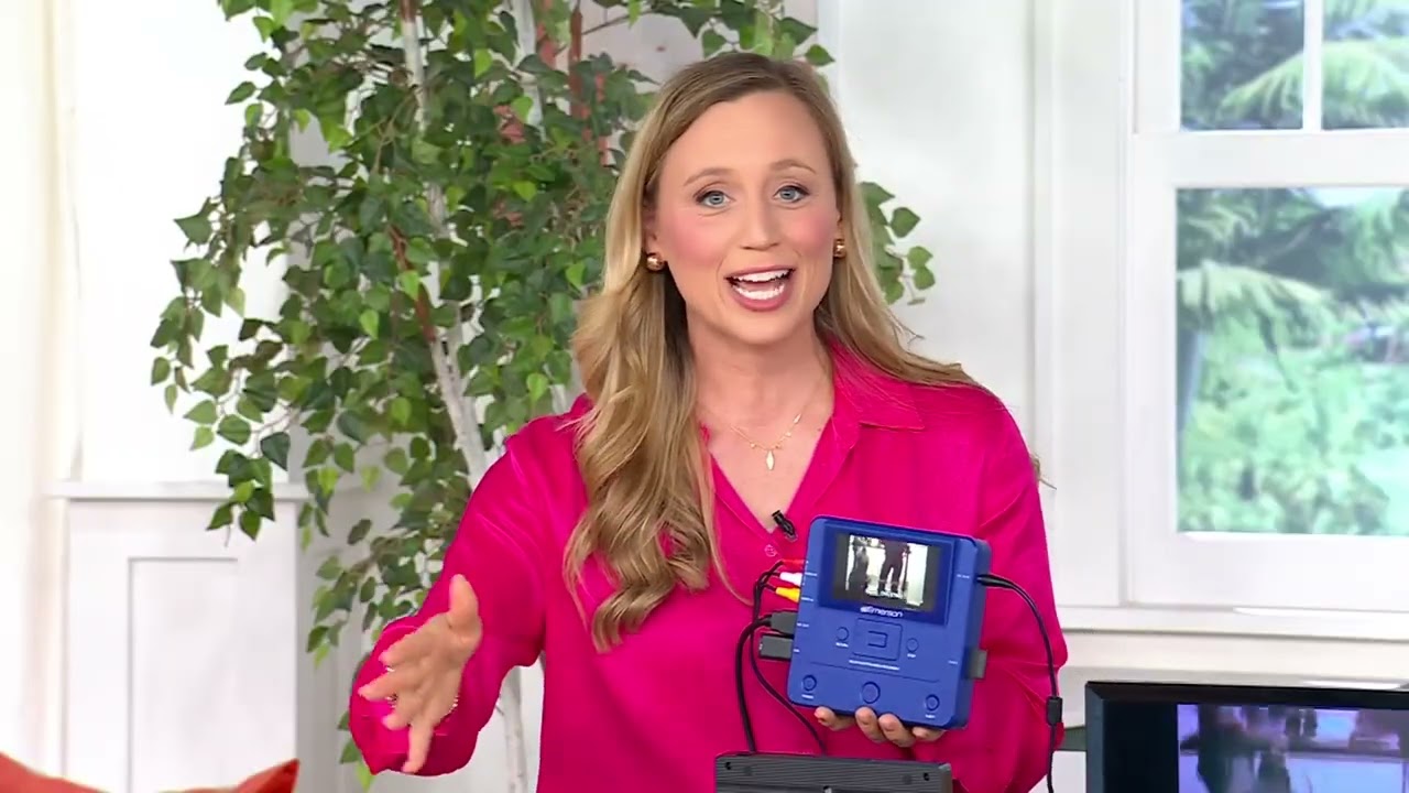 Convert VHS tapes to DVD, MP4s, and more with the Emerson digital multimedia recorder
