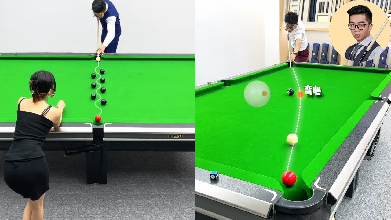 出杆不稳，球打不准！职业选手的稳杆技巧，准度提升300%#台球 #桌球 #台球教程