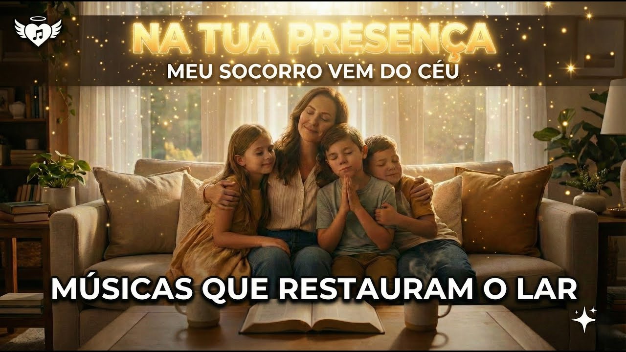 Na Tua Presença & Meu Socorro Vem do Céu: Músicas de serenidade que fortalecem a união familiar