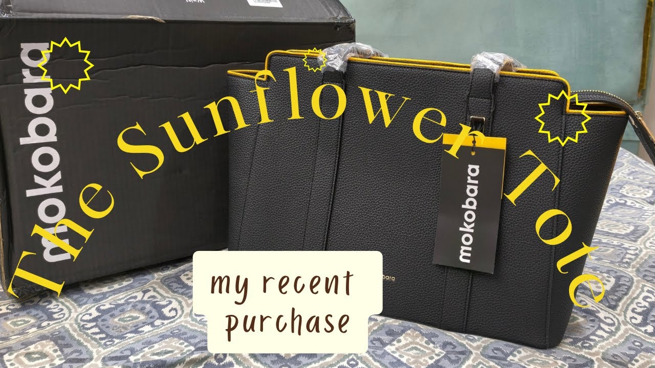 The Tote that stole my heart ✨| Mokobara Sunflower Tote🌻