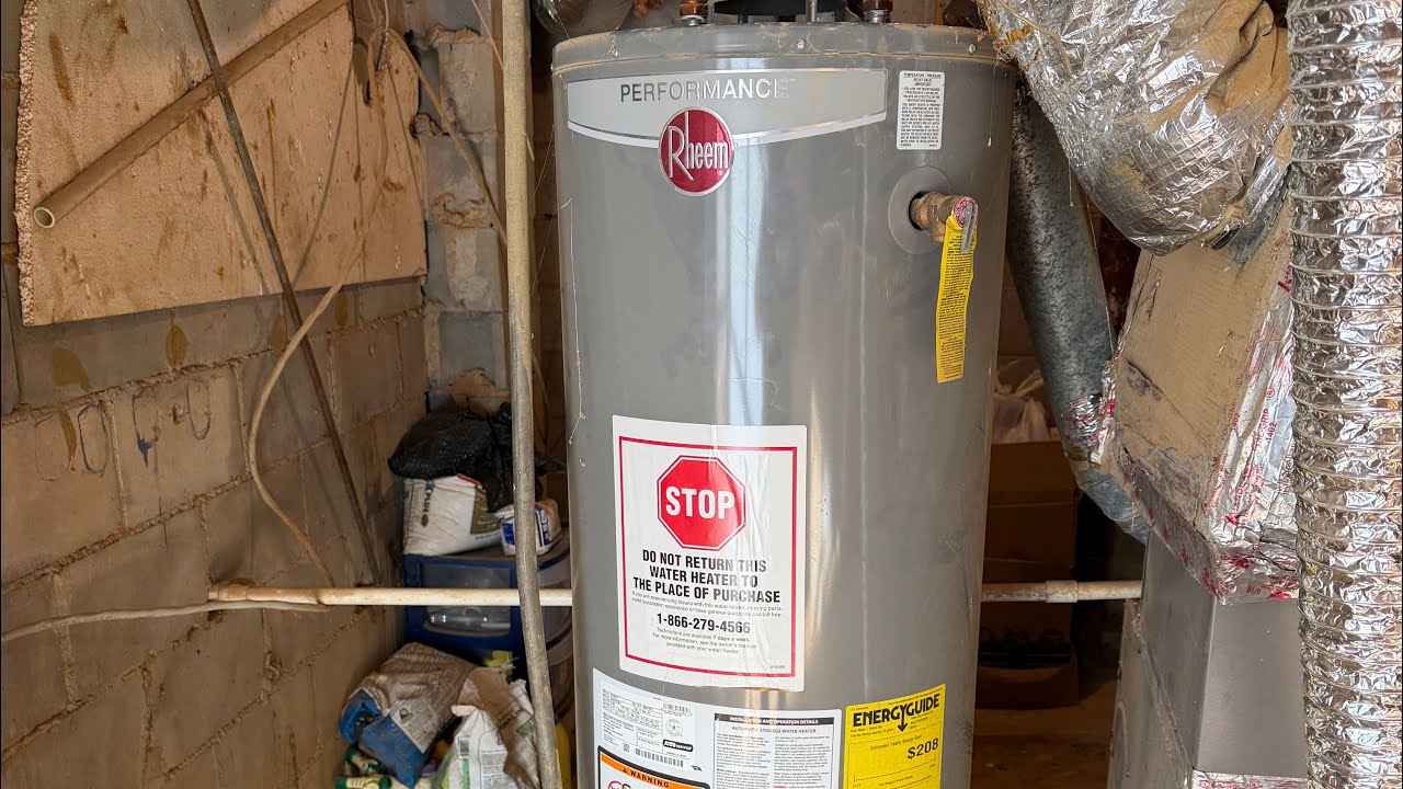 Replacing bad water heater!!!!!