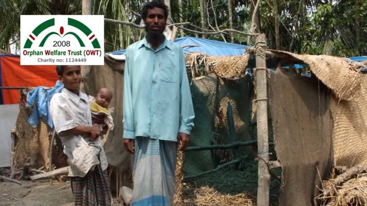 Cloths, House, Tubewell project by Orphan Welfare Trust