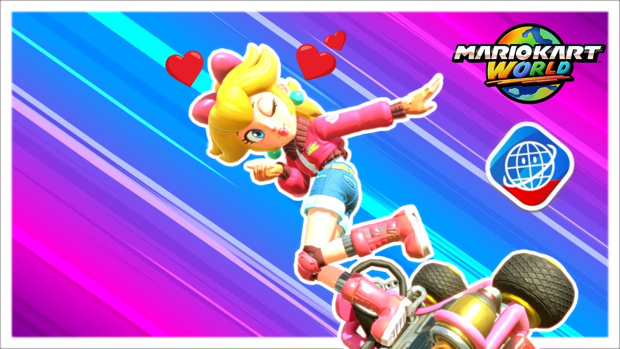 Mario Kart World: It's Time For Touring Peach [4k Online Races 25]