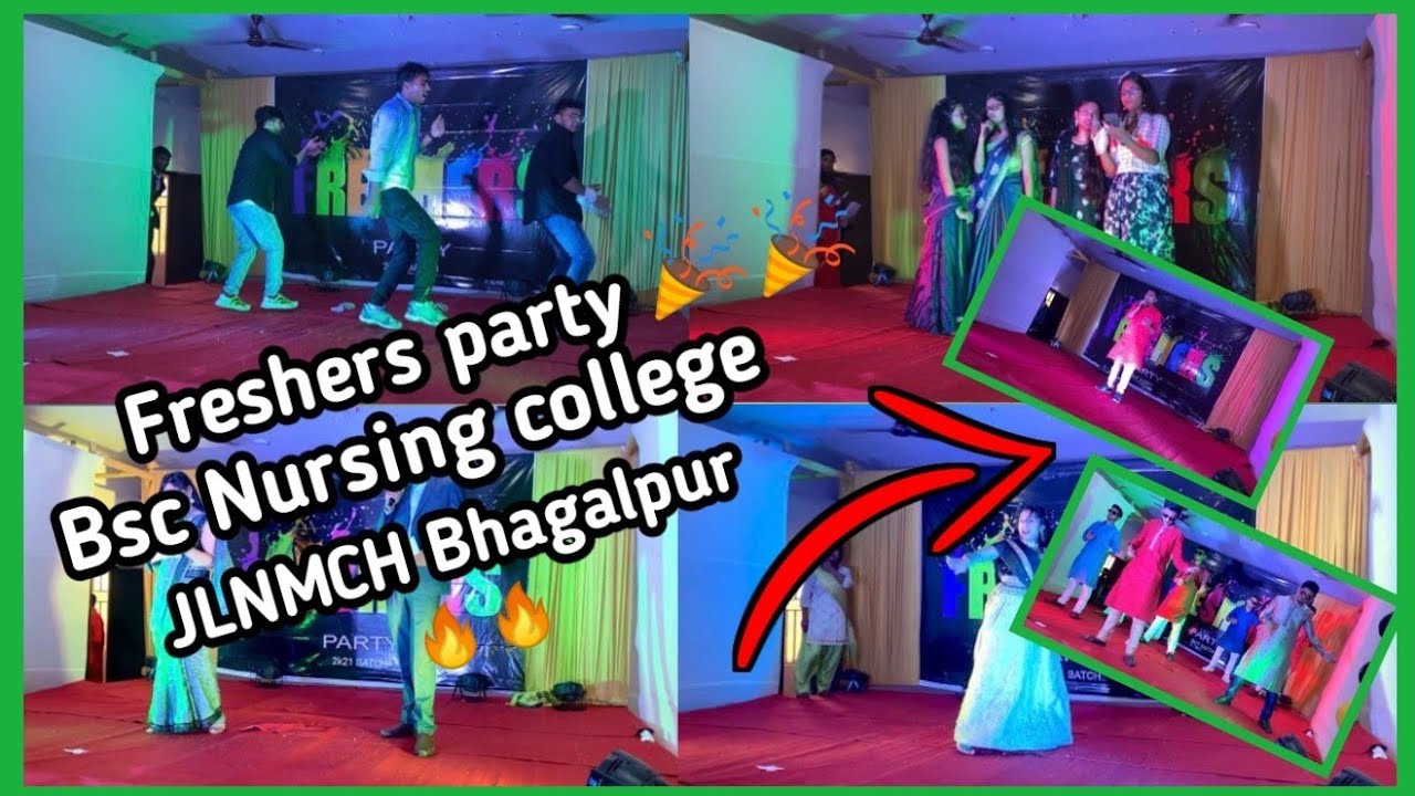 Freshers party 🔥🔥 || Bsc Nursing college || JLNMCH Bhagalpur || Ujjwal prasad ||