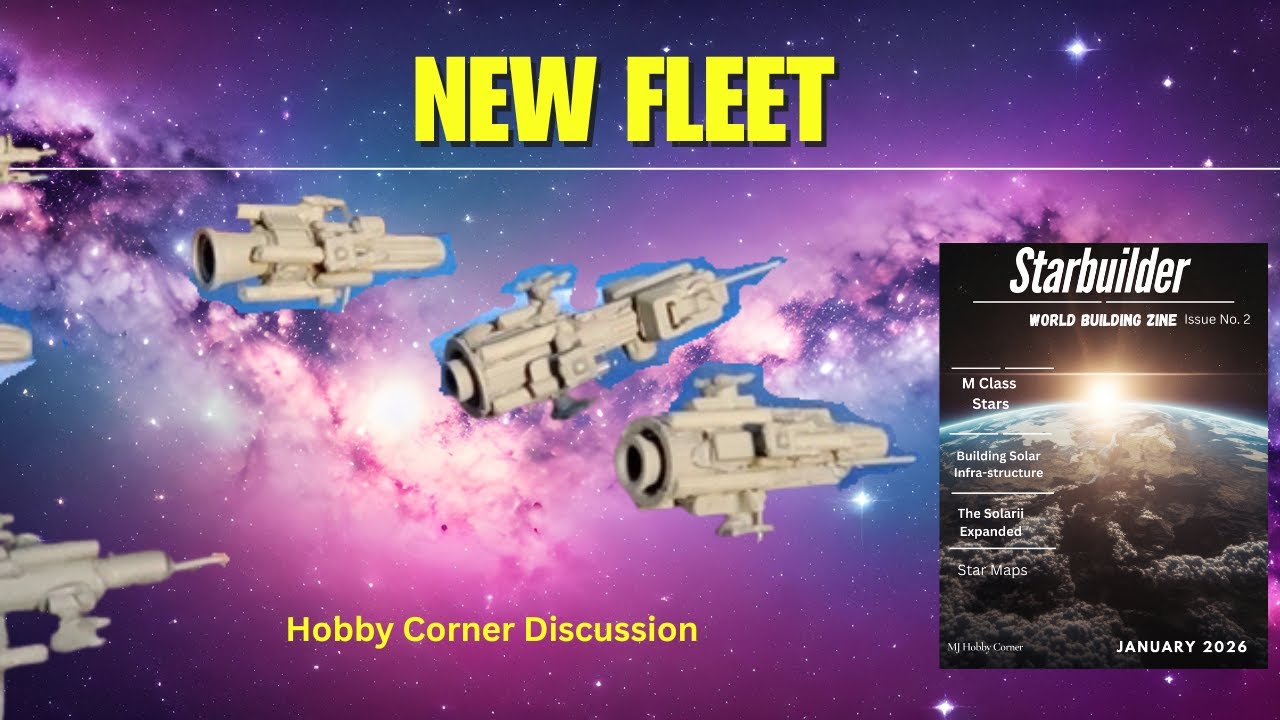 New Scratch Built Fleet || Some More Realistic Designs