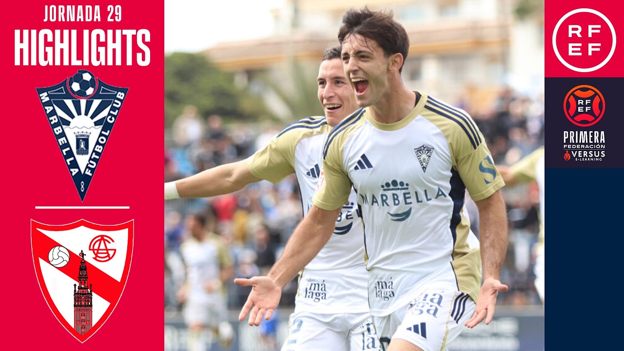 Resumen #PrimeraFederaci&oacute;n | Marbella FC 3-0 Sevilla Atl&eacute;tico | Jornada 29 | Temporada 2025/2026