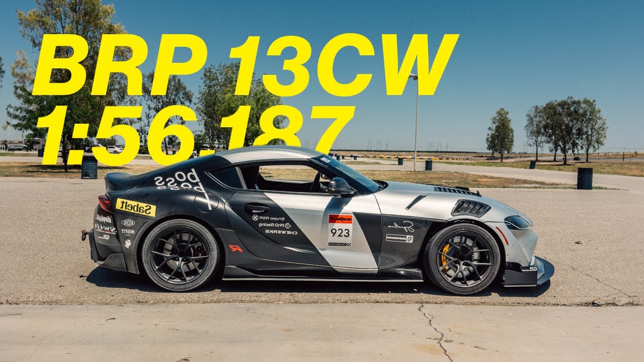 Buttonwillow 13CW  - 1:56.187 - Boss Boss Racing A90 Supra