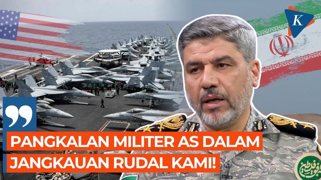 Iran Peringatkan Trump: Pangkalan Militer AS dalam Jangkauan Rudal Kami!