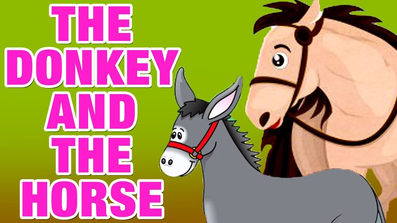 The Donkey and the Horse | Kids Stories | Moral Story | Short Story In English| | Stories For Kids