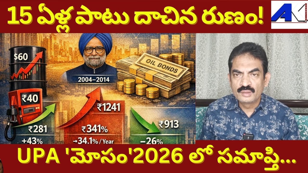 Modi Government Clears Debts on #Petrol And #Diesel Made by #Congress || #PMModi || #JournalistAK