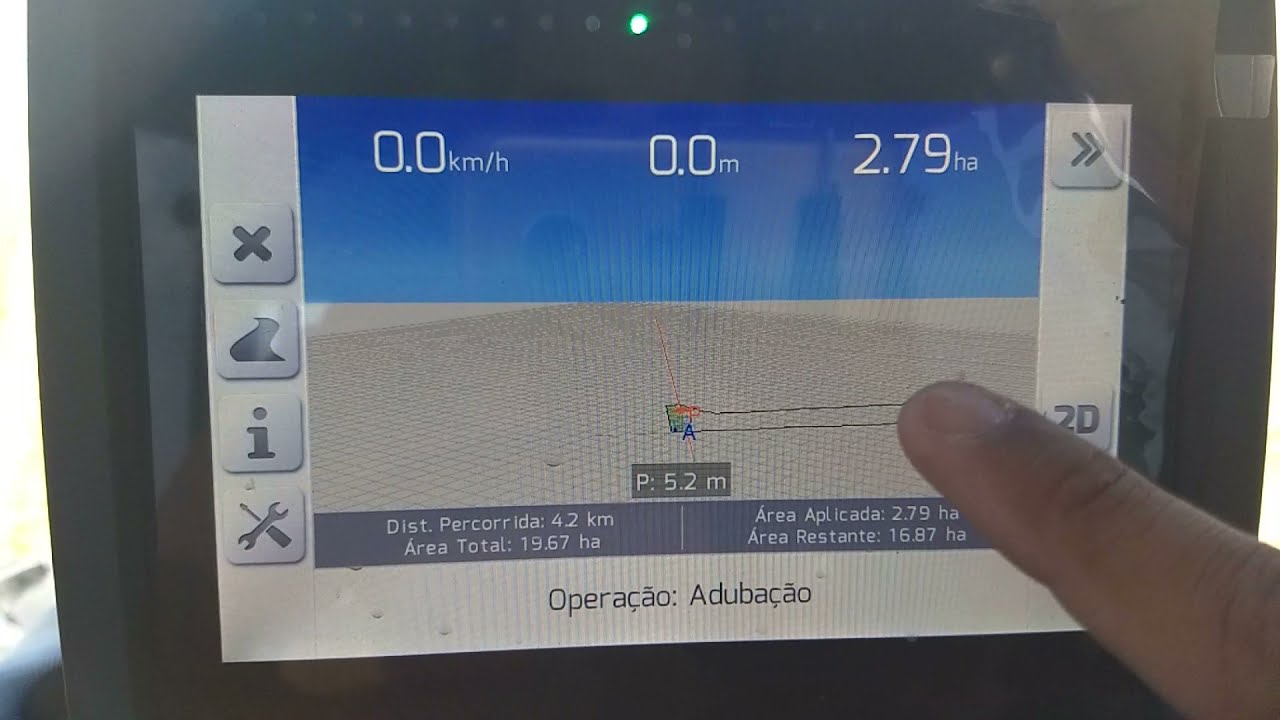 Distribuindo Calcareo e Papeando Sobre o Uso do GPS AGRES - [Faz.#15]