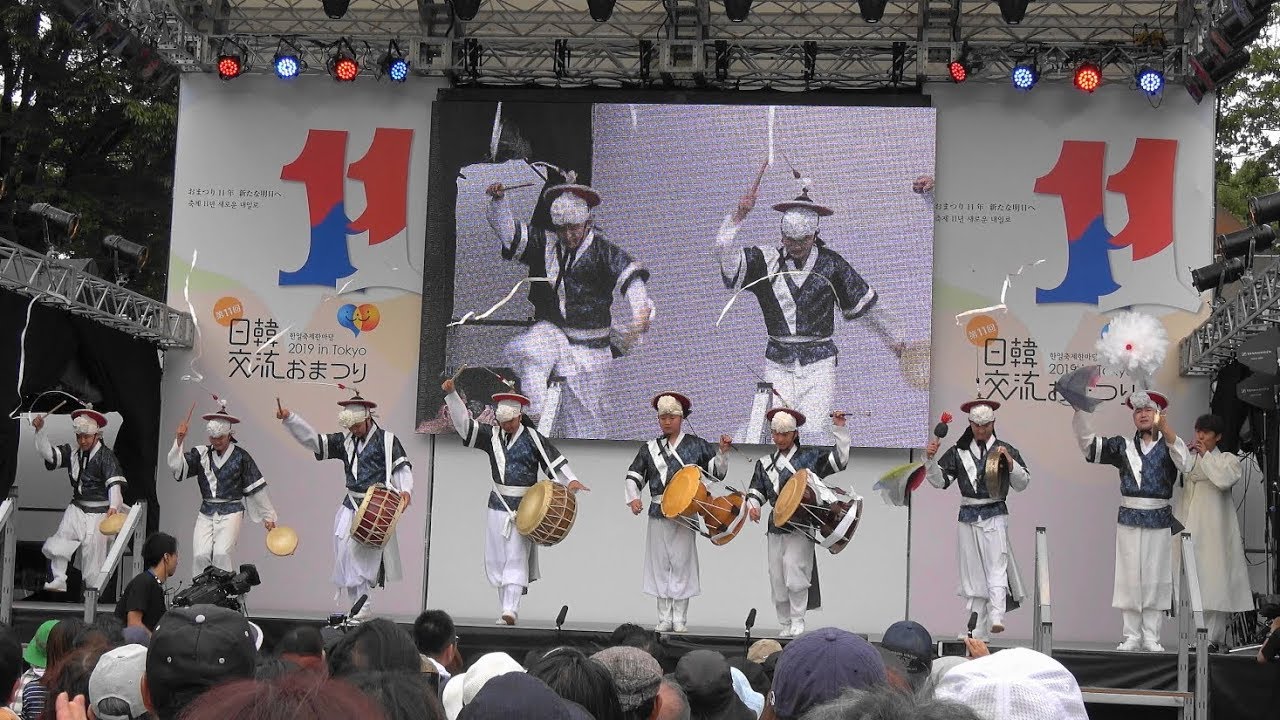 【4K】「打楽グループ  ジンミョン  ‘타악그룹 진명’」［日韓交流おまつり2019 in Tokyo (DAY1)］2019.9.28 @日比谷公園