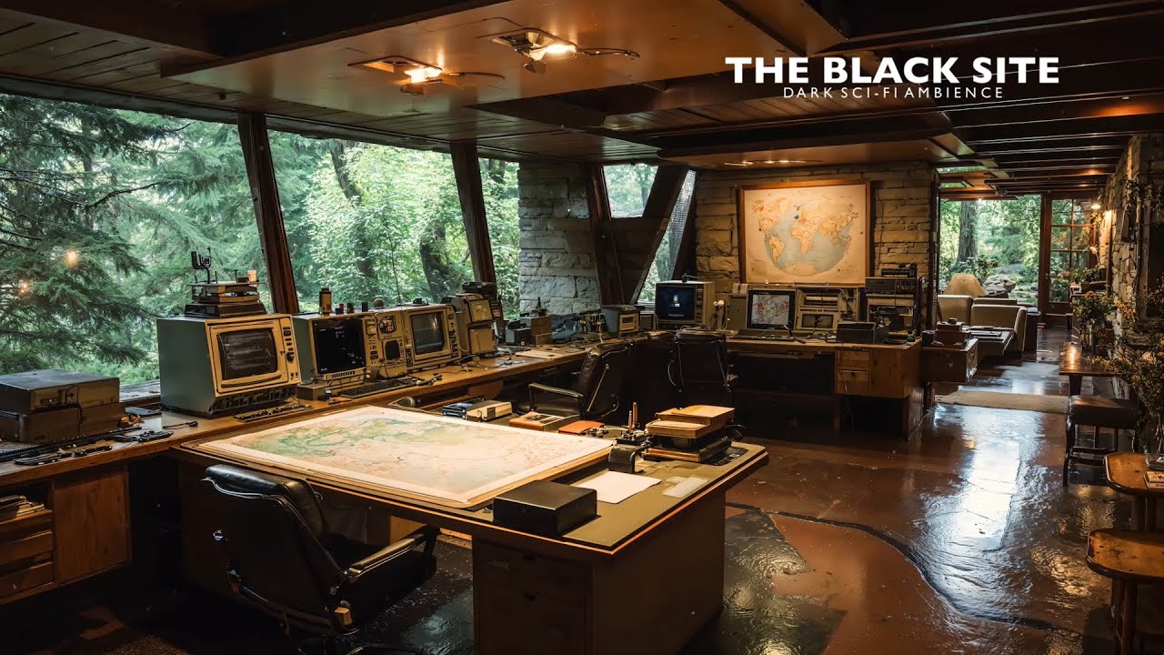 The Black Site – Dark Sci-Fi Ambience Sealed Inside a Classified Research Facility | 4K