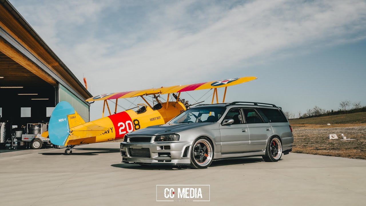 Nissan Stagea | The Wagon Skyline R34 with 630HP | RB25 Stroker | 4K