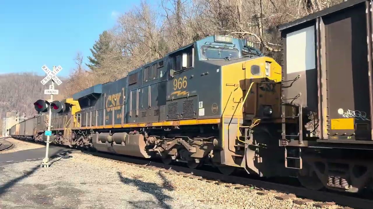 Coal trains and Amtrak in Thurmond WV so much to see and checkout!
