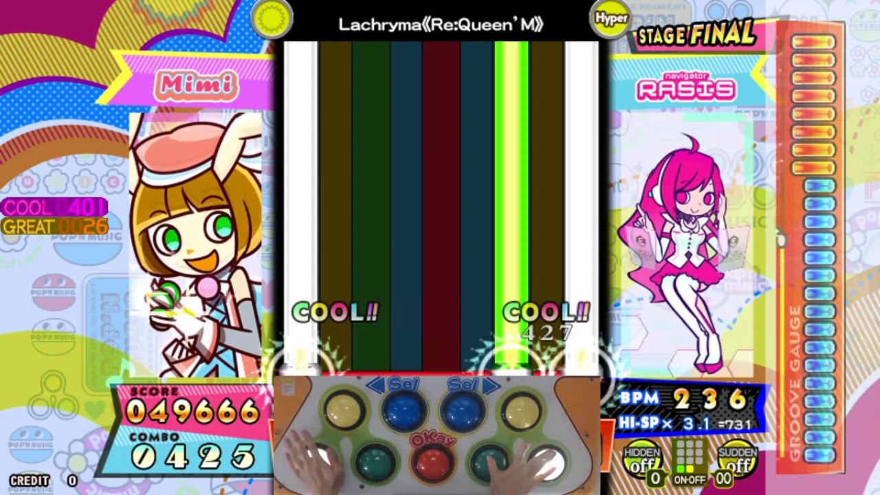 [ポップン] Lachryma《Re:Queen’M》H