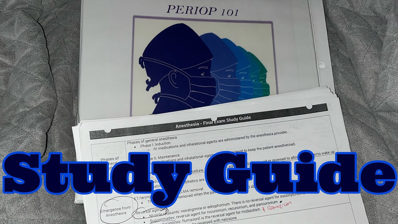 AORN Periop 101 Exam Study Guide