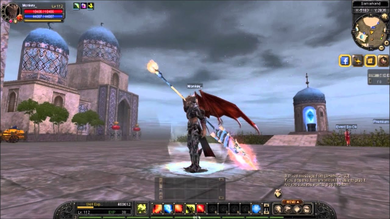 Silkroad R Monkey new Legend Spear!