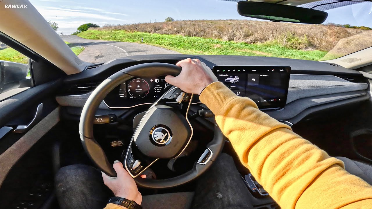 NEW 2024 Skoda Octavia Liftback (Facelift) - POV Test Drive