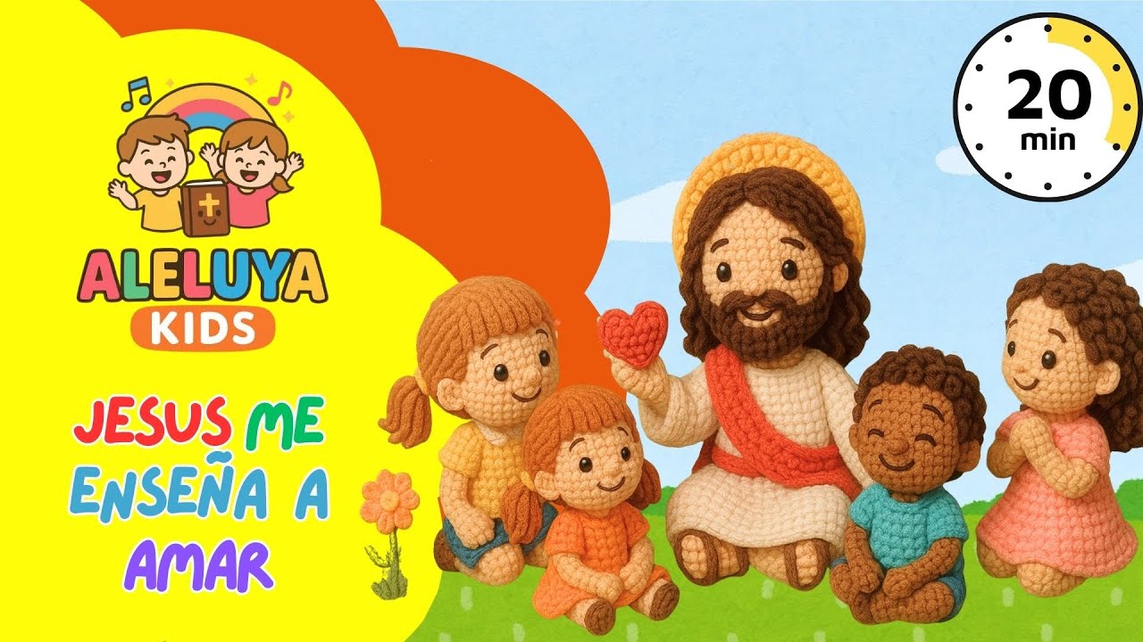 Aprende a Amar como Jesús | Canciones Animadas para Niños