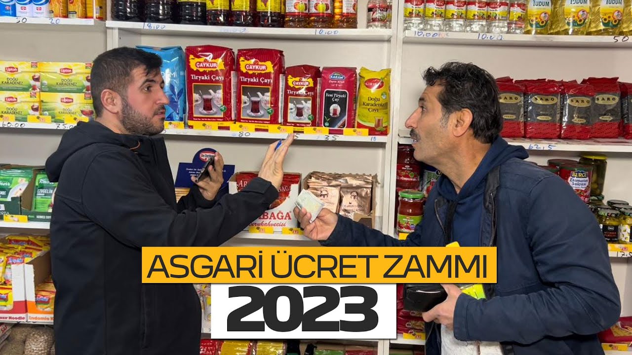 Asgari &Uuml;cret Zammı 2023 - Ske&ccedil;