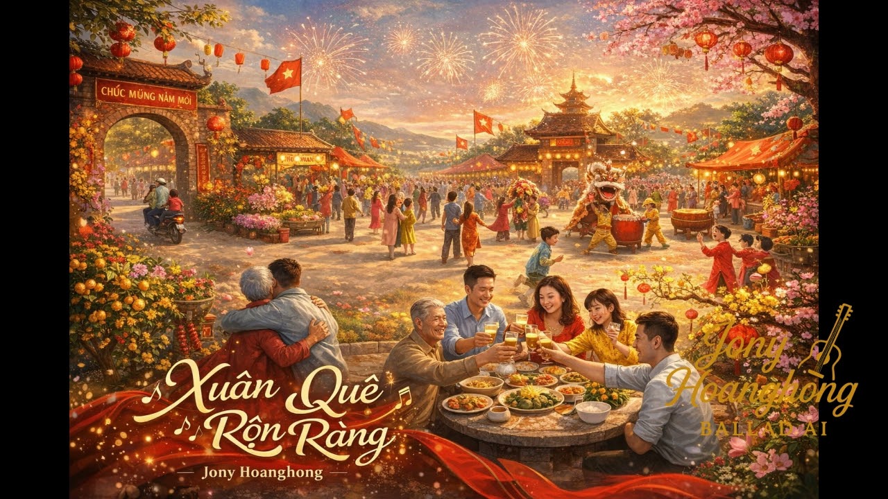 XUÂN QUÊ  RỘN RÀNG – Jony hoanghong Ballad