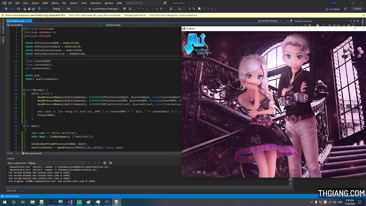 P3: Cheat Engine Code Injector - Học viết auto game với Cheat Engine, C++ và Arduino