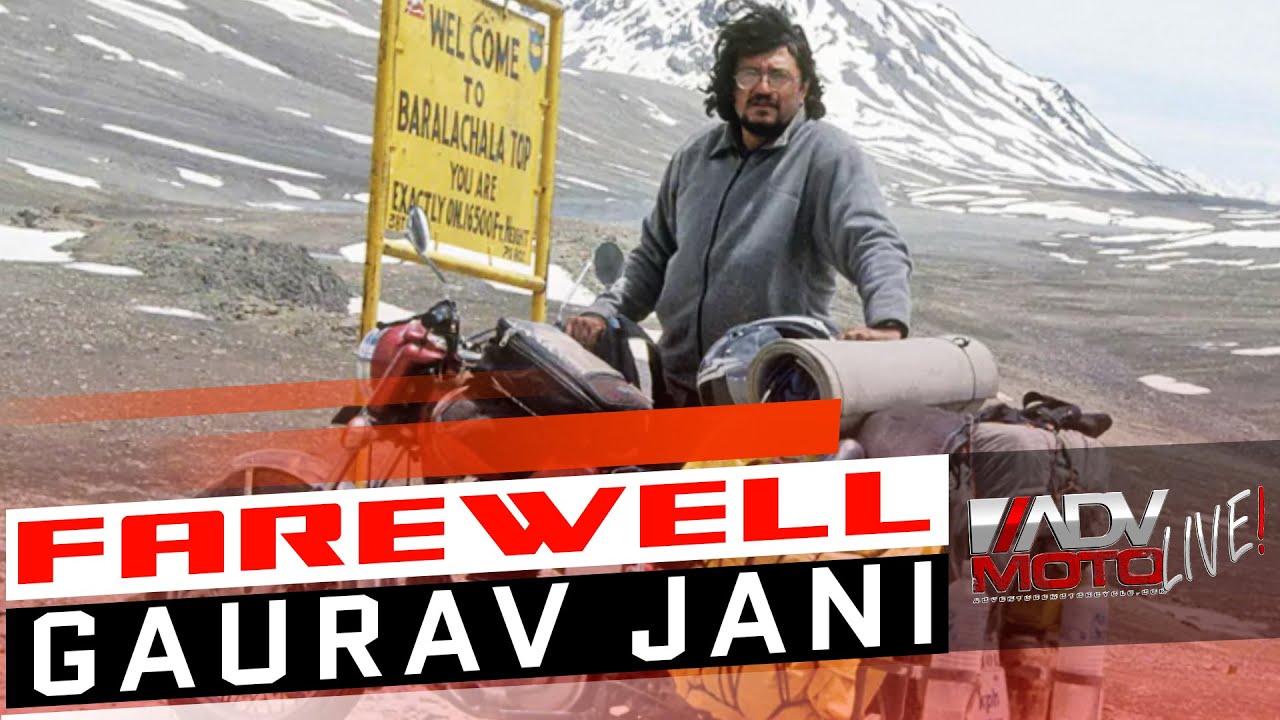 Farewell to Gaurav Jani - ADV Movie Producer - ADVMoto Live! #8 Bits