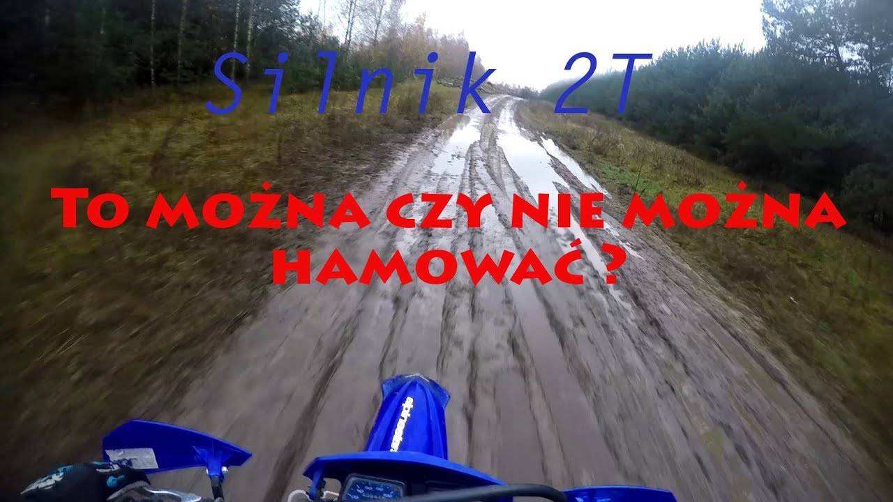 Hamowanie silnikiem 2t | Dozownik, elektroniczny wtrysk i mapy zapłonu w motocyklu