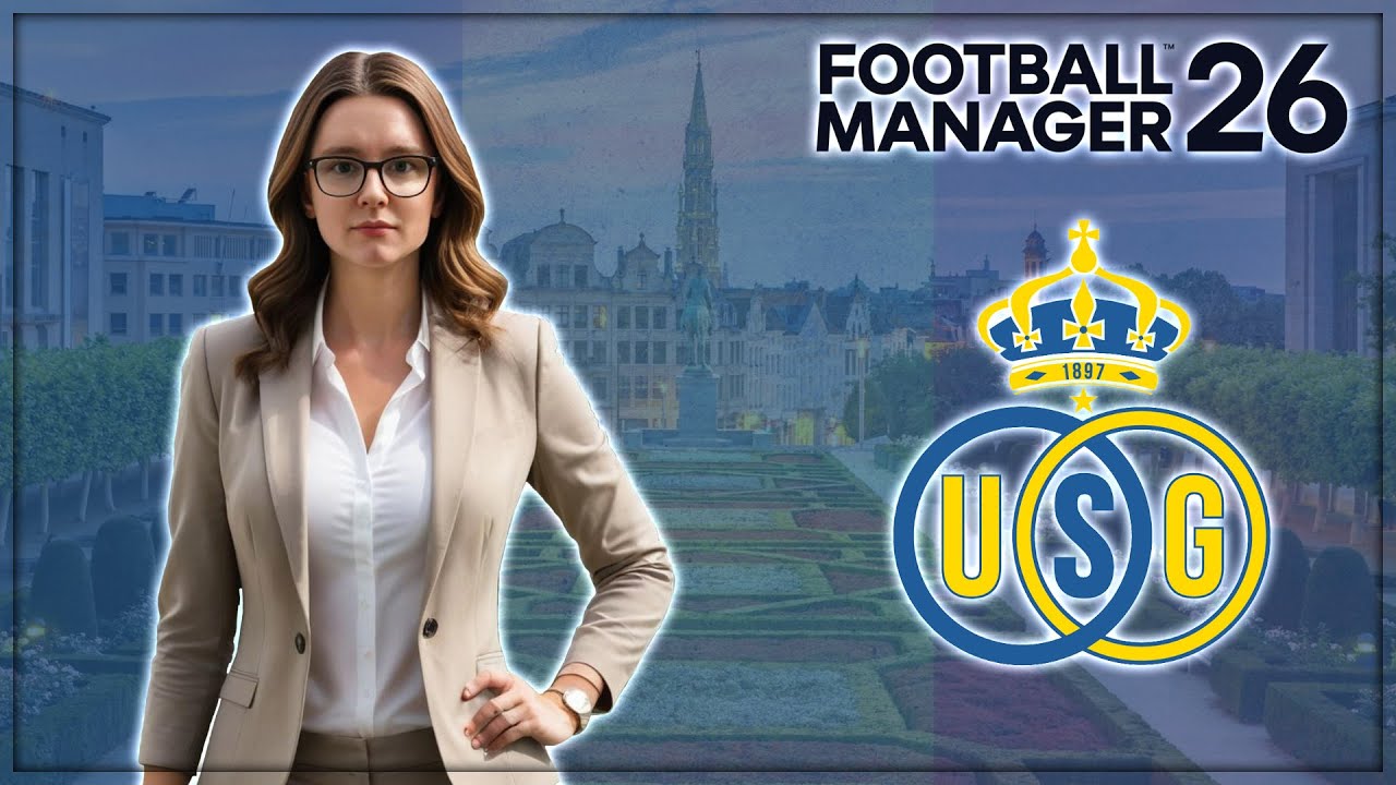 Twitch Stream VOD - FM26 - Season 1 - Part 3 - Royale Union Saint-Gilloise (Men's Save) ⚽
