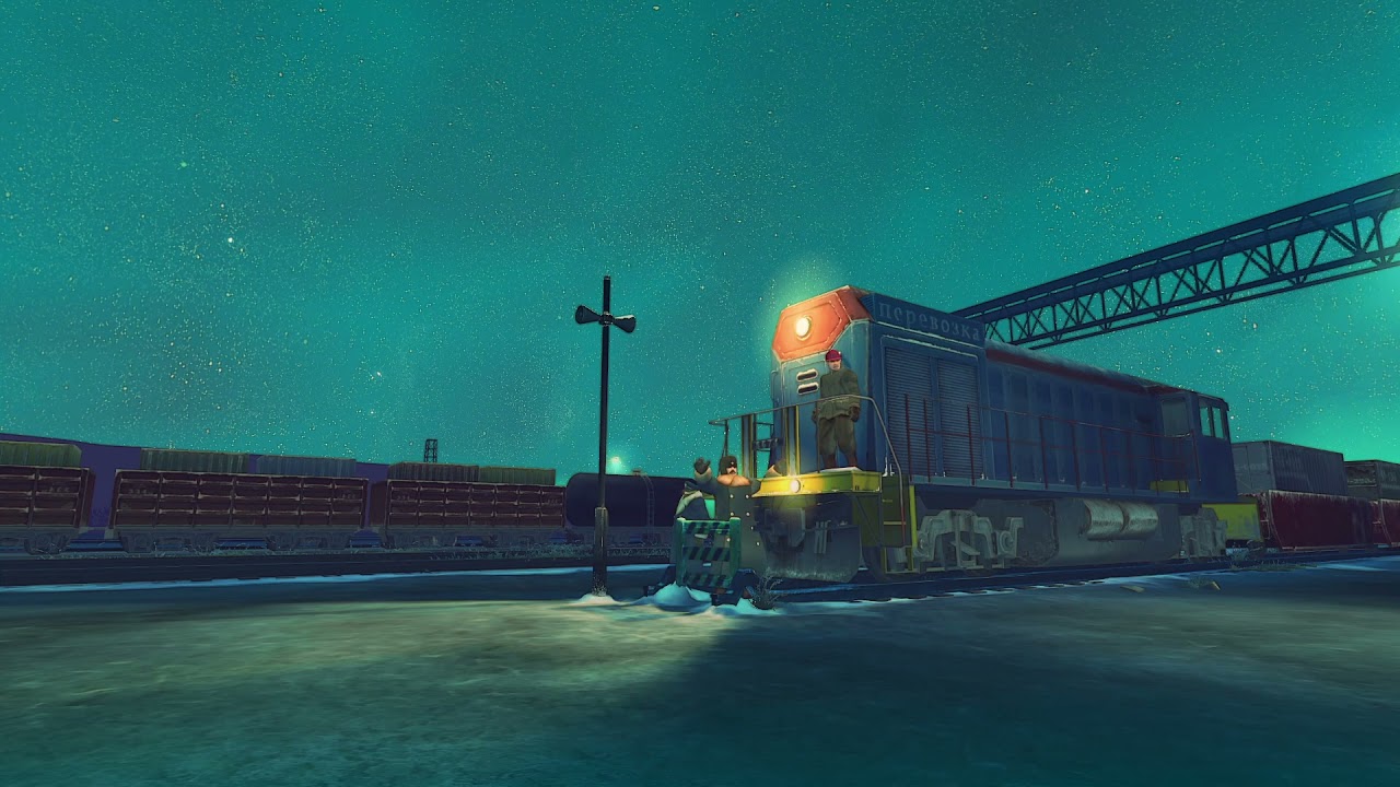 Ultra Street Fighter 4 OST Snowy Rail Yard Stage