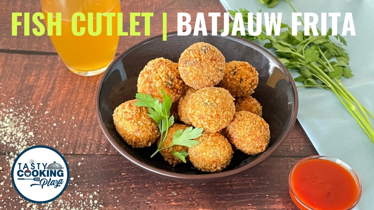 Fish cutlet | Fish balls recipe | Batjauw Frita | Bakkeljauw Frita | Kabeljauw Frita