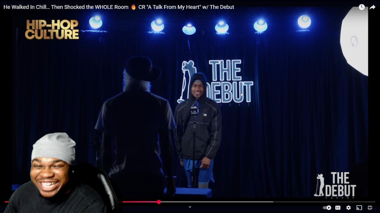 HE WALKED IN THE BUILDING AND COOKED - CR(A TALK FROM MY HEART)(REACTION)