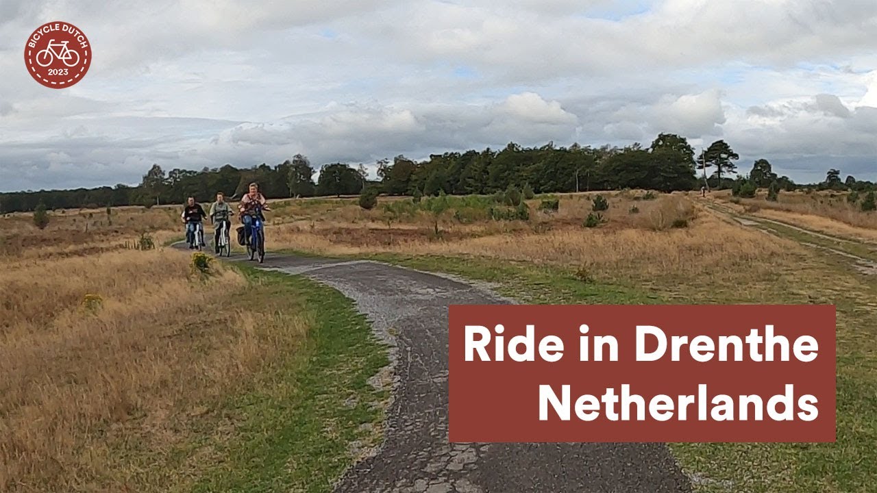 Cycling tour in Drenthe (and a tiny bit of Friesland) in the Netherlands