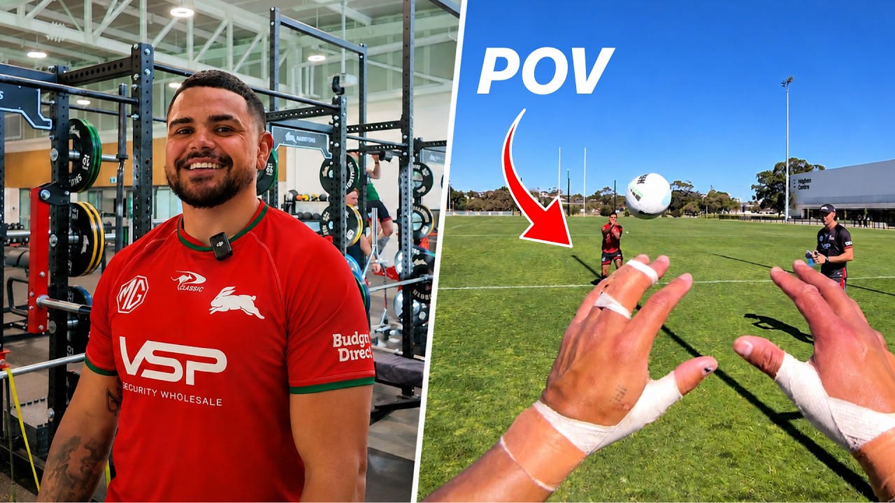 Training With Latrell Mitchell - Field Training & Game Day BTS