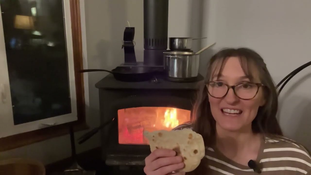 Bake Pita Bread on Your Wood Stove!