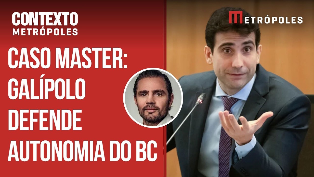 Galípolo usa caso Master para defender autonomia financeira do BC
