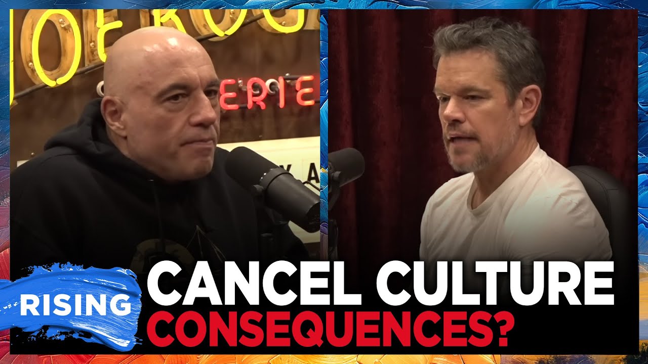 Matt Damon Tells Rogan Cancel Culture May Be WORSE THAN PRISON?! | RISING