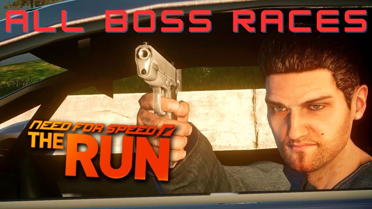 Need For Speed THE RUN - ALL BOSS RACES
